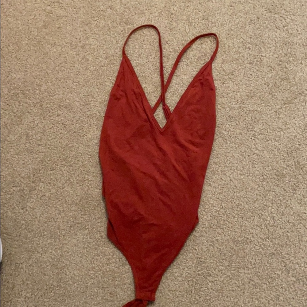 Olivaceous body suit
